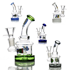 5" Mini Pocket  Water Pipe R&M with 14mm Male Bowl