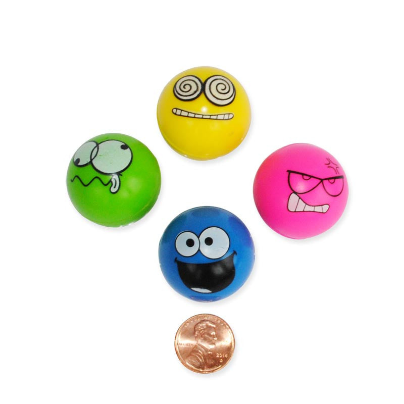 Silly Emotion Bouncing Balls (48/package) 41?› each