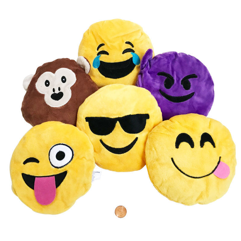 Plush Emojis (6/package) $1.75 each