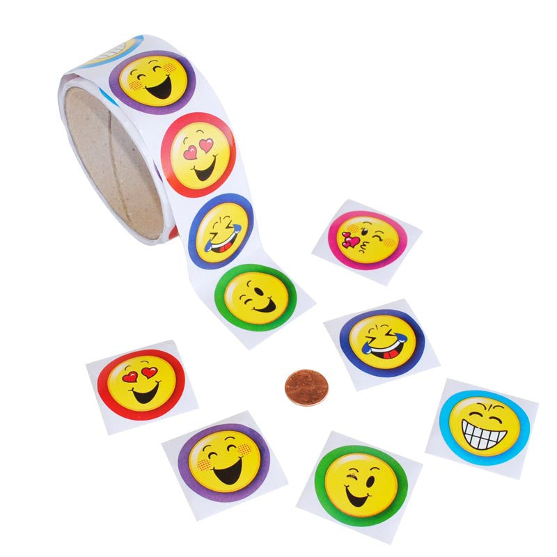 Emoji Sticker Roll (100/roll) 3?› each