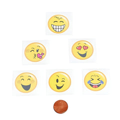 Emoji Kids Removable Tattoos (144 total tattoos in 2 packages) 6?› each