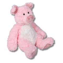 Plush Furry Buddies Pig Kids Toy