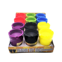 Acrylic Plastic Luminous Butt Bucket