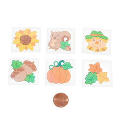 Fall Themed Tattoos (144 total tattoos in 2 packages) 6?› each