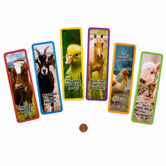 Farm Animal Bookmarks (96 total bookmarks in 2 bags) 13?› each