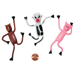 Bendable Farm Animals (48 total bendable dogs in 2 bags) 73?› each