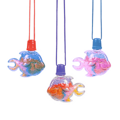 Tropical Fish Sand Art Bottle Necklace (24 total fish in 2 bags) 77?› each