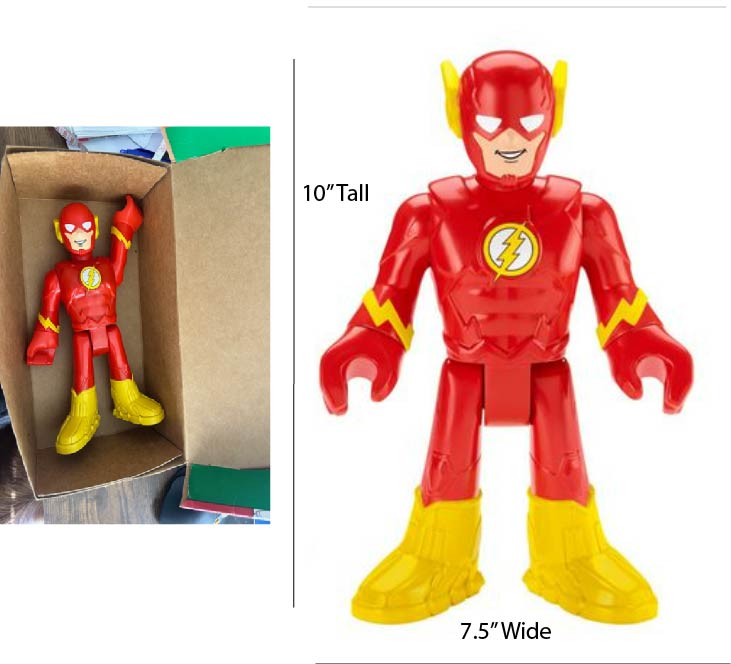 Fisher-Price Imaginext DC Super Friends The Flash XL 10" Action Figure