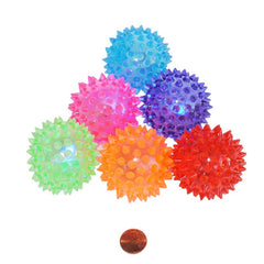Flashing Spiky Balls (24 total balls in 2 bags) $1.60 each