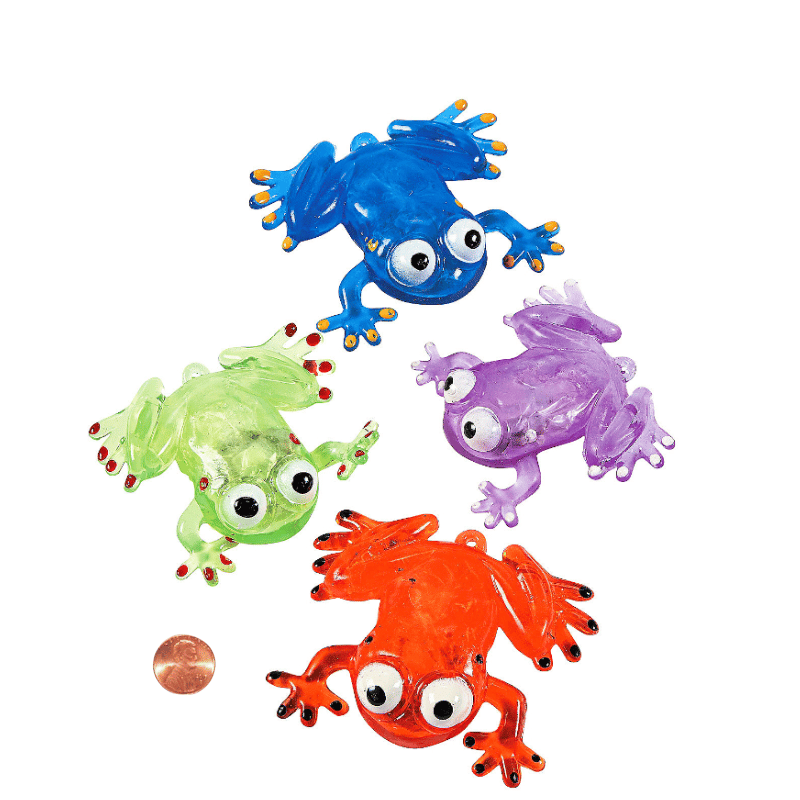 Flashing Squishy Frogs (12/package) $1.49 each