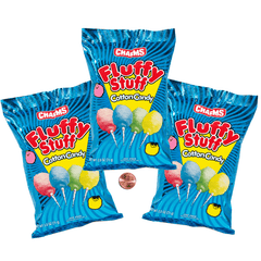 Charms?? Fluffy Stuff?? Fruit Cotton Candy Packs (24/box) $1.85 each