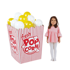 Giant Popcorn Box Decoration
