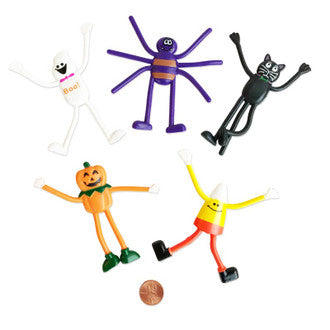 Bendable Halloween Characters (24/package) 78?› each