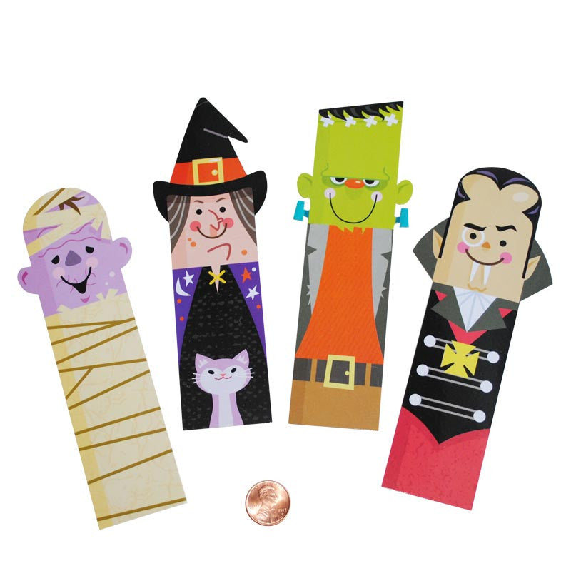 Halloween Character Bookmarks (96 total bookmarks in 2 bags) 13?› each