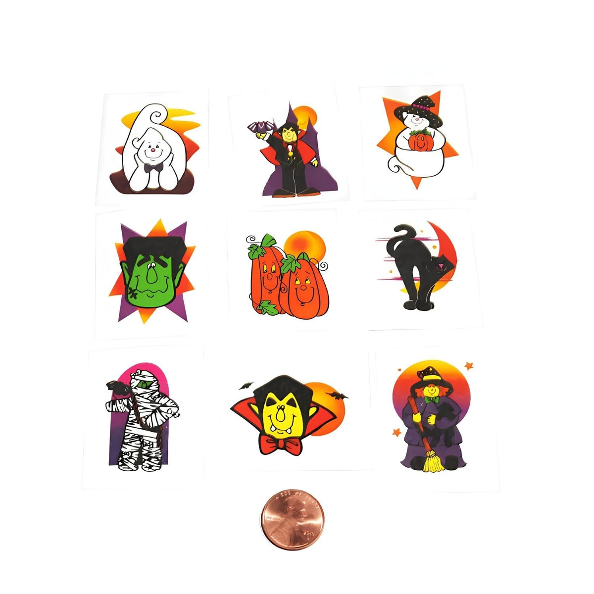 Glitter Halloween Tattoos (144 total tattoos in 2 packages) 6?› each