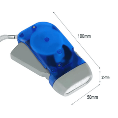 Case of 200 Hand Crank Flashlights