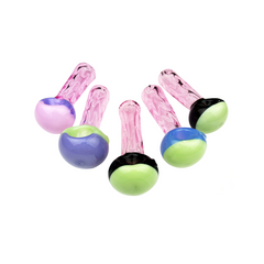 5" Pink Tube Glass Twisting and Slime Tube Art