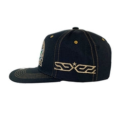 Snapback "Cannabis" Hat Embroidered