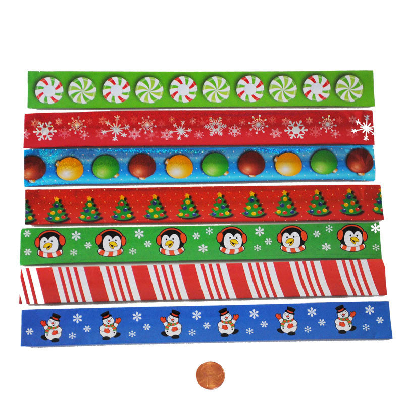 Holiday Slap Bracelets (50/package) 45?› each