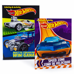 Hot Wheels Coloring & Activity Book ƒ?? 80 Pages (2 Assorted Covers=$1.45 ea)