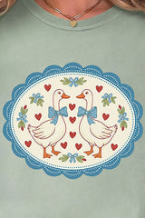 Goosey Little Love Comfort Colors Adult Ring-Spun Cotton Tee