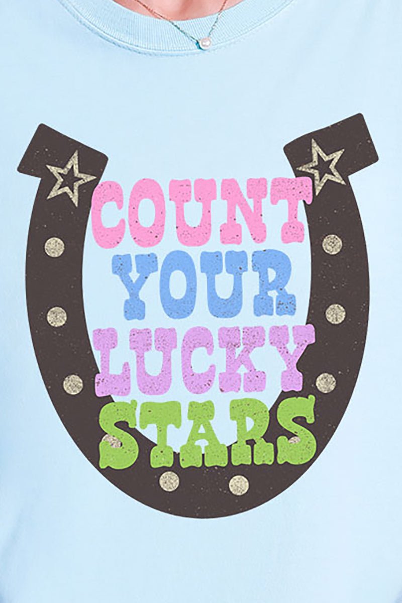 Count Your Lucky Stars Ready To Press DTF Transfer