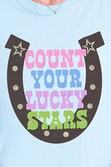 Count Your Lucky Stars Ready To Press DTF Transfer