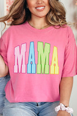 Color Me Loved Mama Comfort Colors Adult Ring-Spun Cotton Tee