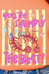 Shrimply The Best Comfort Colors Adult Ring-Spun Cotton Tee
