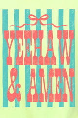 Striped Yeehaw & Amen Ready To Press DTF Transfer