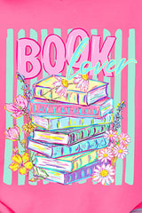 Petals & Paperback Book Lover Comfort Colors Adult Ring-Spun Cotton Tee