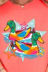 Duck, Duck, Dazzle Comfort Colors Adult Ring-Spun Cotton Tee