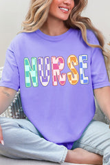 Bright Minds Nurse Comfort Colors Adult Ring-Spun Cotton Tee