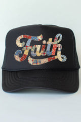 Faith Sewn Sweet Otto Foam Front Trucker Hat