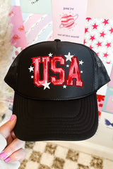 Painted Patriotism Otto Foam Front Trucker Hat