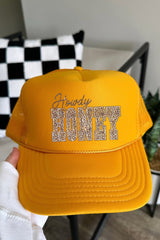 Leopard Howdy Honey Otto Foam Front Trucker Hat