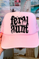 Feral Aunt Otto Foam Front Trucker Hat