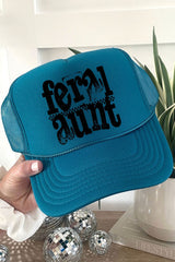 Feral Aunt Otto Foam Front Trucker Hat