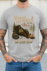 Resting My Eyes Club Short Sleeve Relaxed Fit T-Shirt