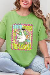 Auntie Goose On The Loose Short Sleeve Relaxed Fit T-Shirt