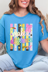 Make A Difference Short Sleeve Relaxed Fit T-Shirt