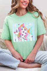 Candy Coast Angelfish Softstyle Adult T-Shirt