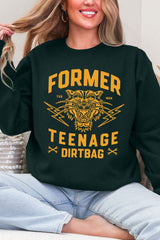 Former Teenage Dirtbag Ecosmart Crewneck Sweatshirt