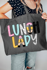 Dots & Doodles School Staff Series Canvas Jumbo Tote *Choose Your Design
