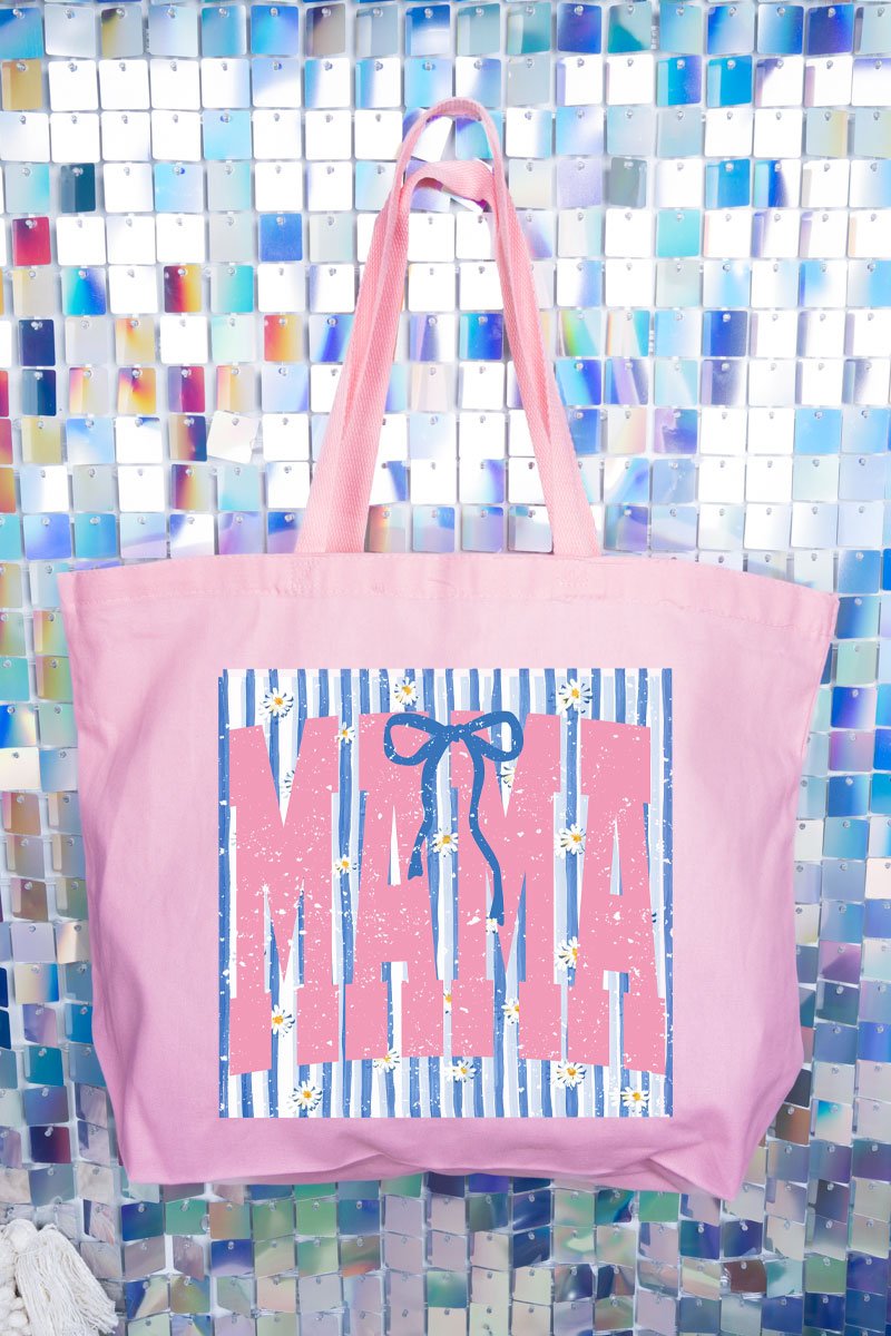 Daisy Darling Mama Canvas Jumbo Tote