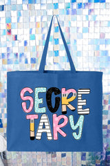 Dots & Doodles School Staff Series Canvas Jumbo Tote *Choose Your Design