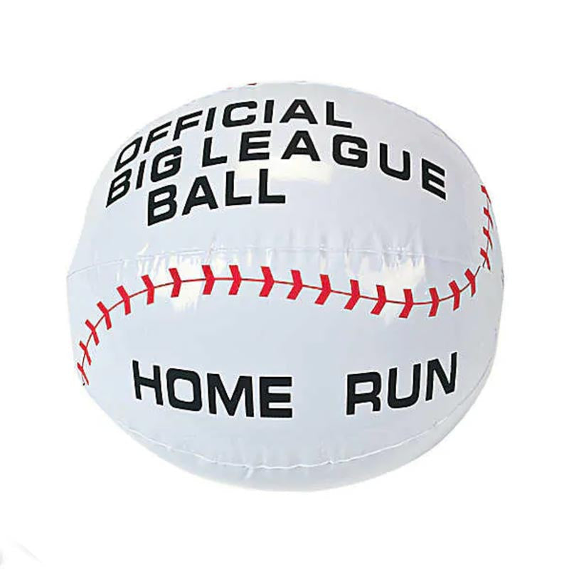 Inflatable Beach Ball Baseball (24 total balls in 2 bags) $1.15 each