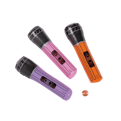 Inflatable Toy Microphones (24 total microphones in 2 bags) 66?› each
