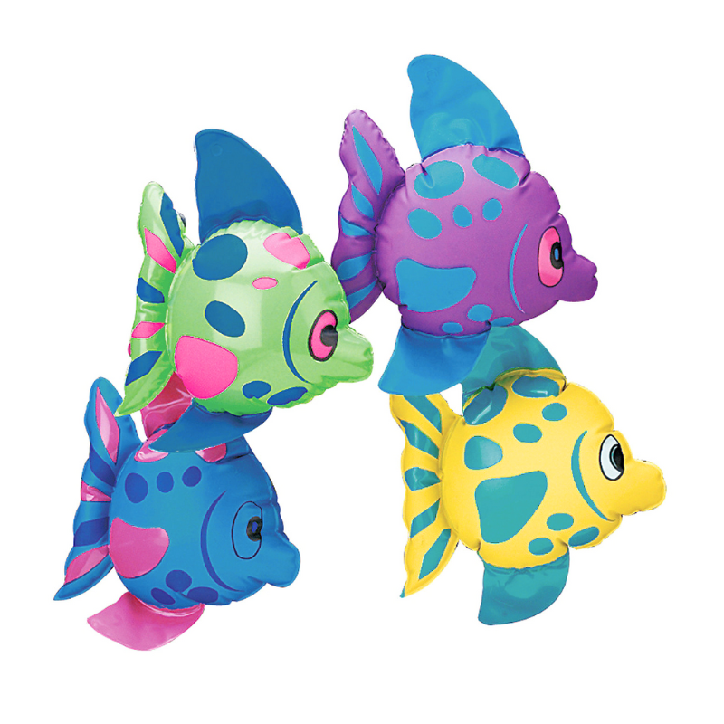 Mini Inflate Fish (24 total pieces in 2 bags) 86?› each