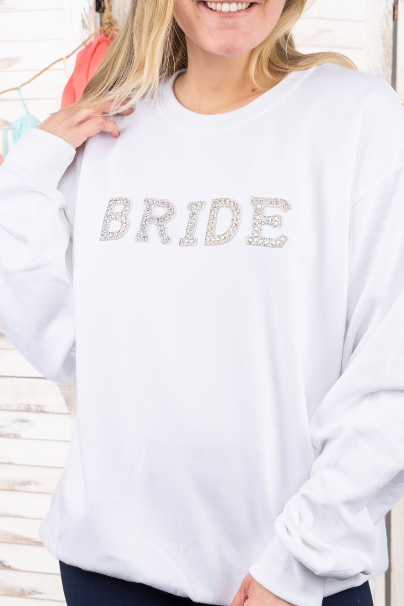Crystal Patch Bride Unisex NuBlend Crew Sweatshirt